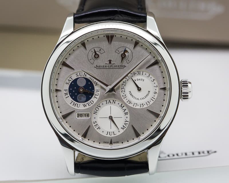 Jaeger LeCoultre Master 8 Days Perpetual Calendar SS