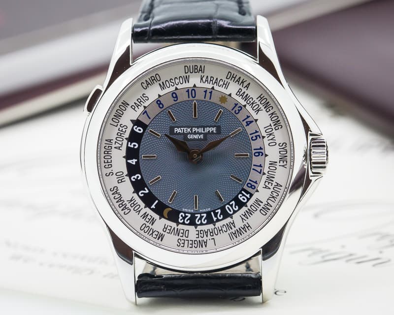 Patek Philippe World Time Platinum 