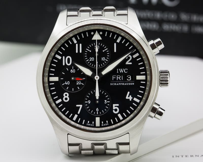 IWC Pilot Chronograph SS / SS