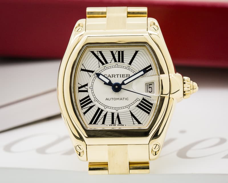 Cartier Roadster 18K Yellow Gold / Bracelet 