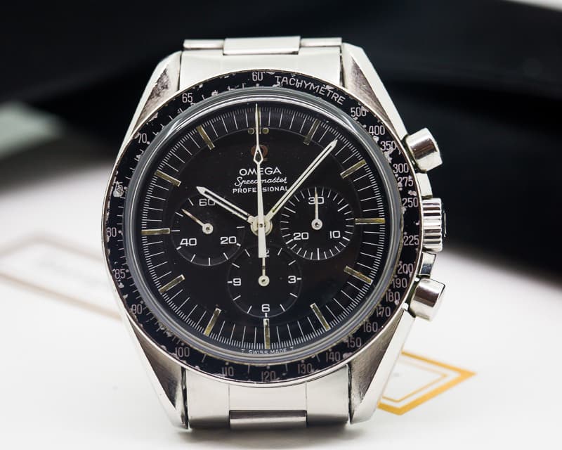 Omega Vintage Speedmaster Pre-Moon Transitional RARE DIAL SS / SS