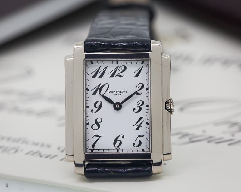 Patek Philippe Ladies Gondolo 18K White Gold 