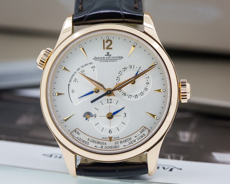 Jaeger LeCoultre Master Geographic 18K Rose Gold 
