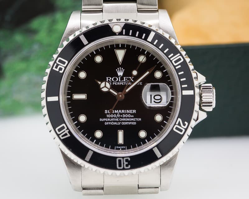Rolex Submariner SS Black Dial 