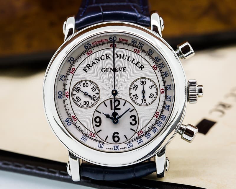 Franck Muller Chronograph Rattrapante SS Silver Dial