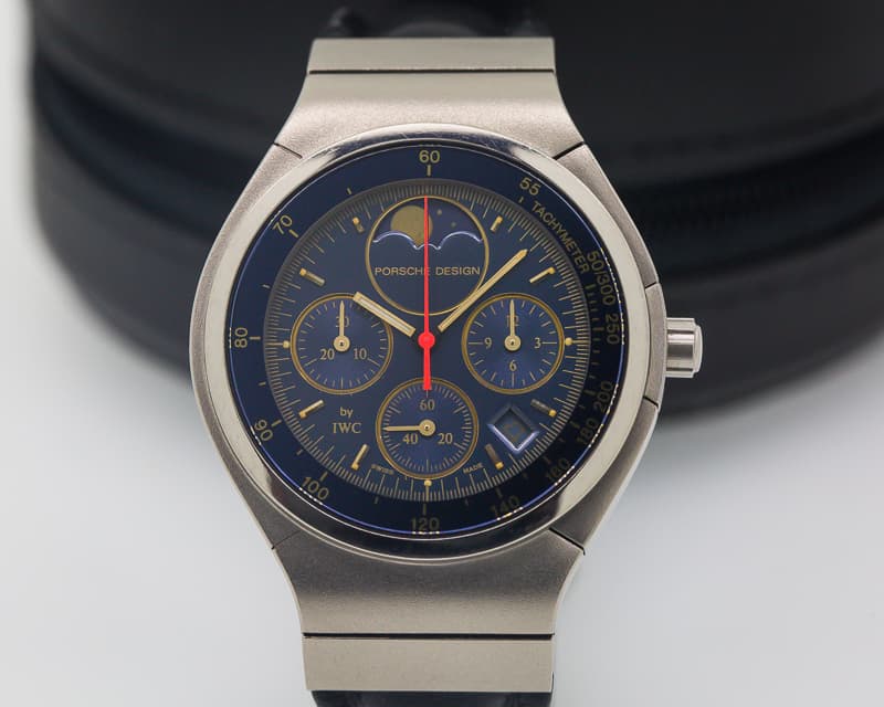 IWC Porsche Design Titan Chronograph Moonphase Ti