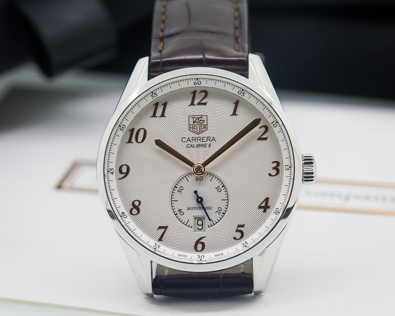 TAG Heuer Carrera Heritage Silver Dial Automatic SS