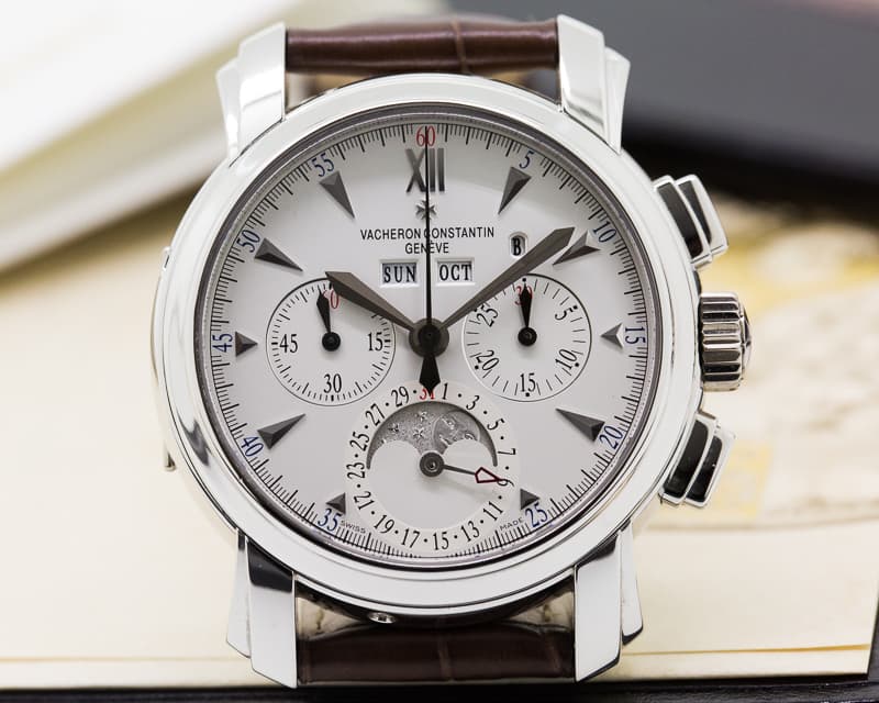 Vacheron Constantin Malte Perpetual Calendar Chronograph Platinum