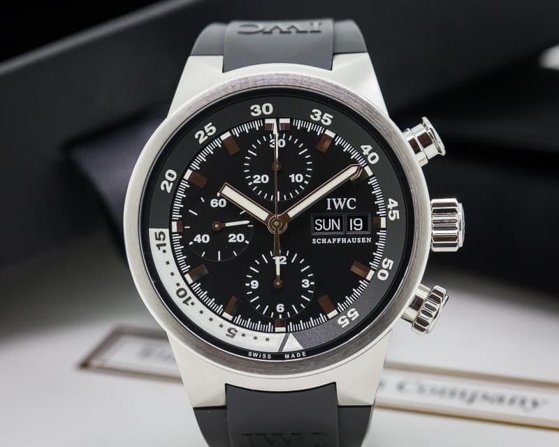 IWC Aquatimer Chrono Steel Rubber