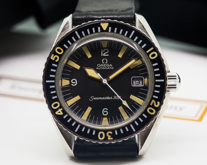 Omega Vintage Seamaster 300 SS / Leather