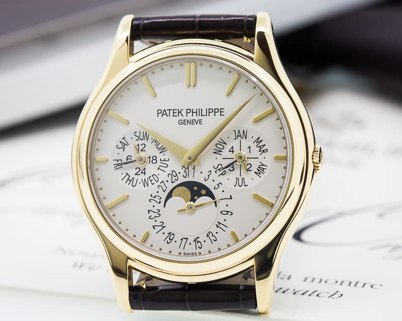 Patek Philippe Perpetual Calendar 18K Yellow Gold