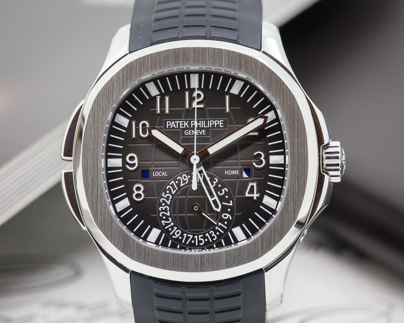 Patek Philippe Aquanaut Travel Time SS / Rubber 