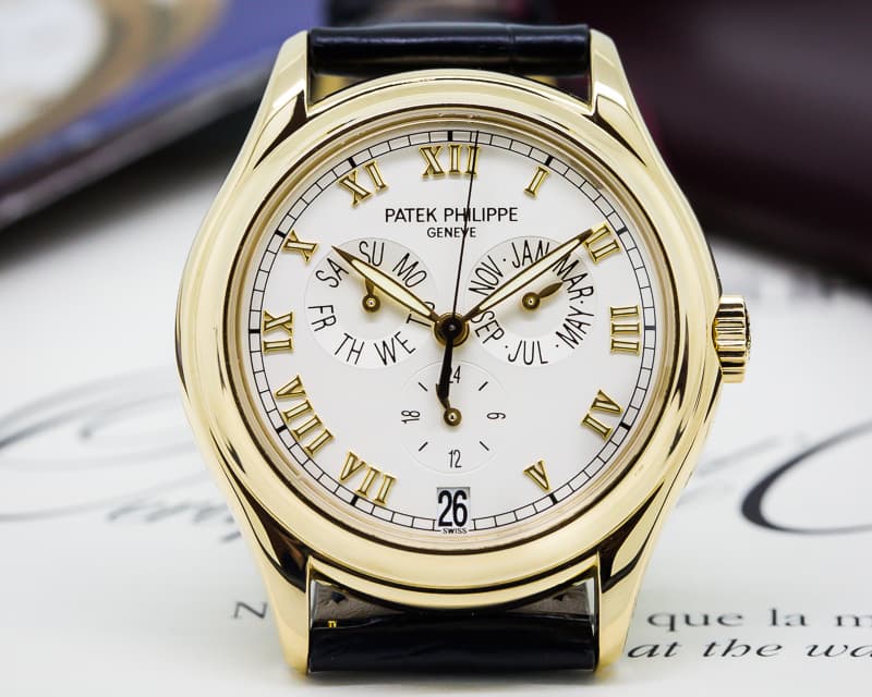 Patek Philippe Annual Calendar Cream Dial 18K Yellow Gold

