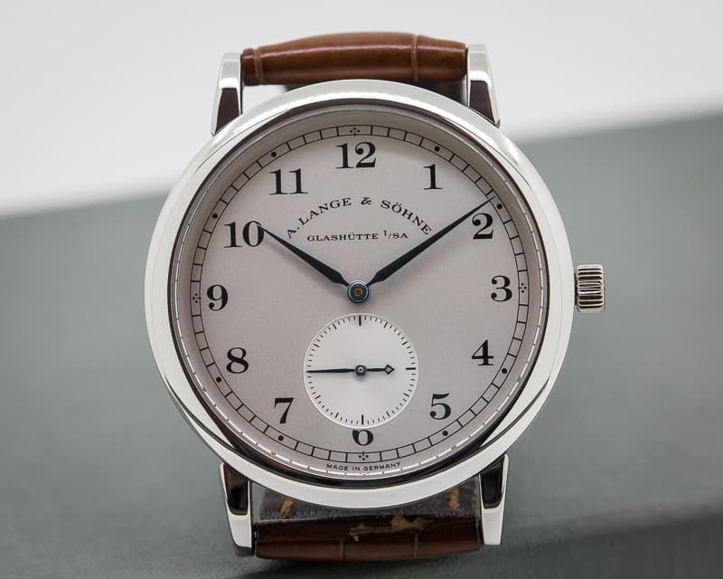 A. Lange and Sohne 1815 Platinum Silver Dial