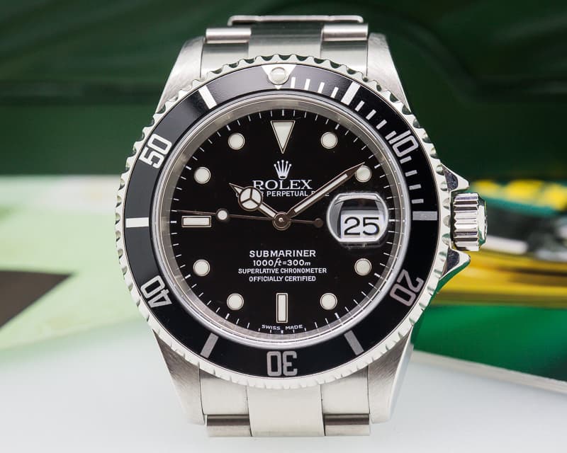 Rolex Submariner SS Black Dial 