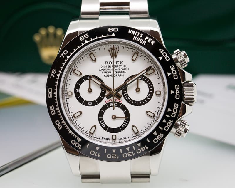 Rolex Daytona Ceramic Bezel SS / White Dial UNWORN