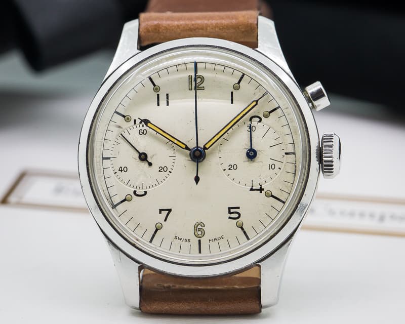 Rodania Vintage RCAF Monopusher Chronograph HB1605
