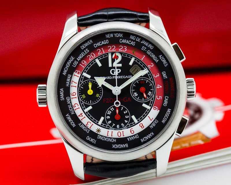 Girard Perregaux World Time WW.TC Ferrari
Black Dial SS