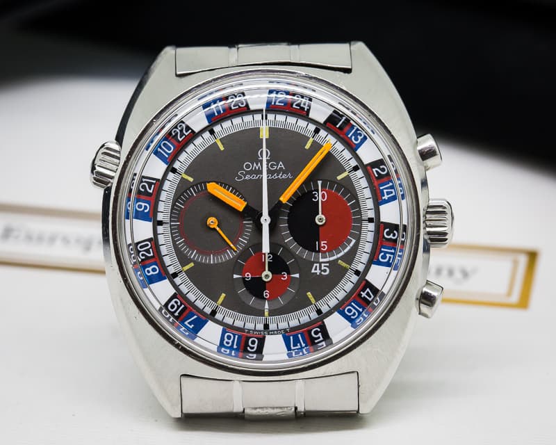Omega Vintage Soccer Timer with Roulette Bezel Cal 861 SS / SS