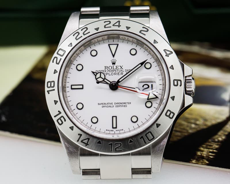 Rolex Explorer II White Dial 