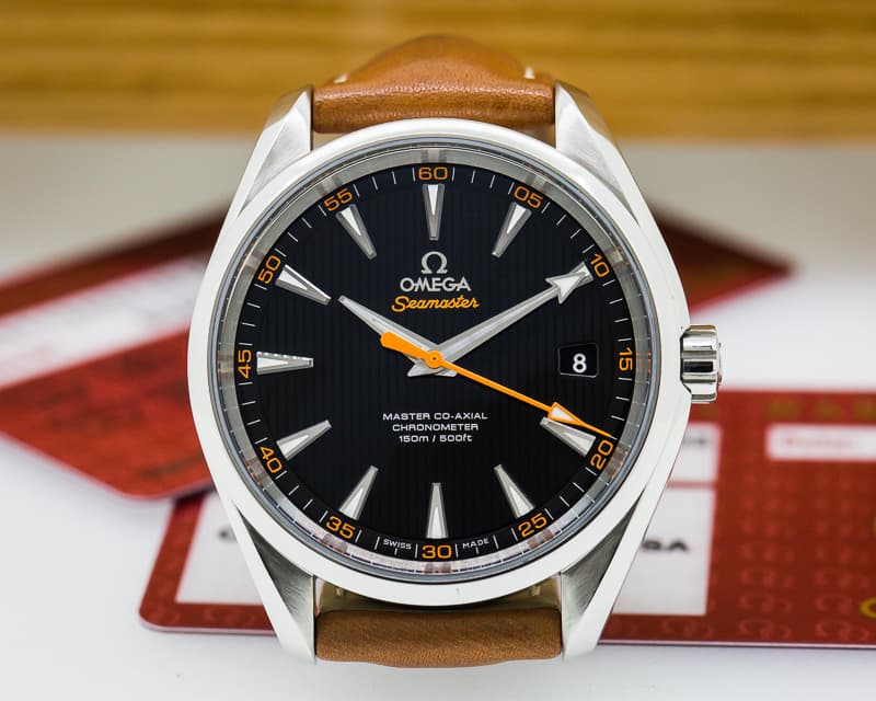 Omega Aqua Terra Co-Axial 150M Black Dial SS / Strap