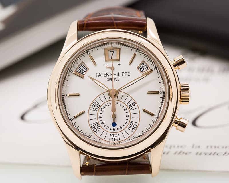 Patek Philippe Annual Calendar Chronograph 18K Rose Gold

