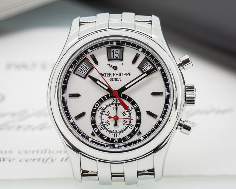 Patek Philippe Annual Calendar Chronograph SS / SS 