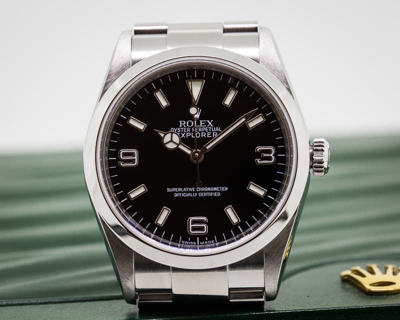 Rolex Explorer I 36MM SS / SS


