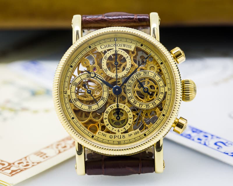 Chronoswiss Opus 18K Yellow Gold 


