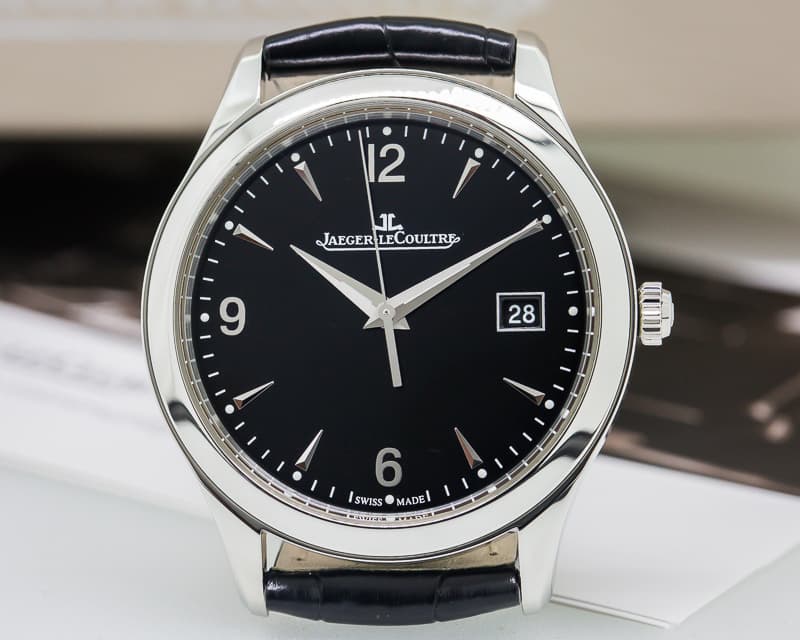 Jaeger LeCoultre Master Control Automatic SS Black Dial NOVELTY
