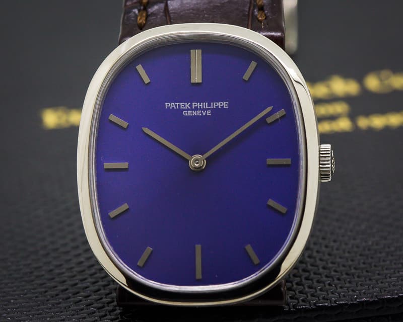 Patek Philippe Ellipse 18K White Gold Manual Wind