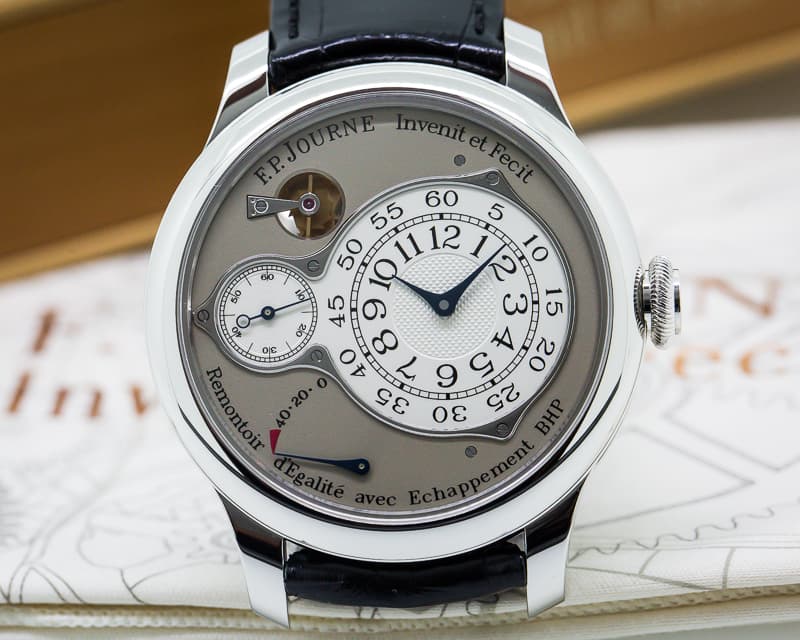 F. P. Journe Chronometre Optimum Platinum / Silver Dial 42MM