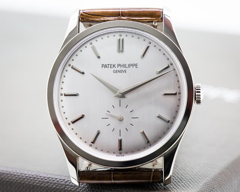 Patek Philippe Calatrava 18K White Gold Manual Wind