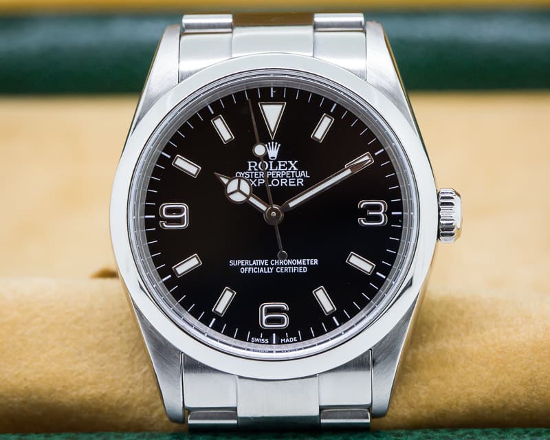 Rolex Explorer I 36MM SS / SS


