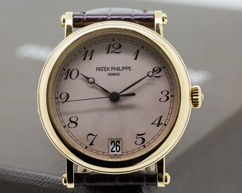 Patek Philippe Calatrava Officers Case 18K Rose Gold