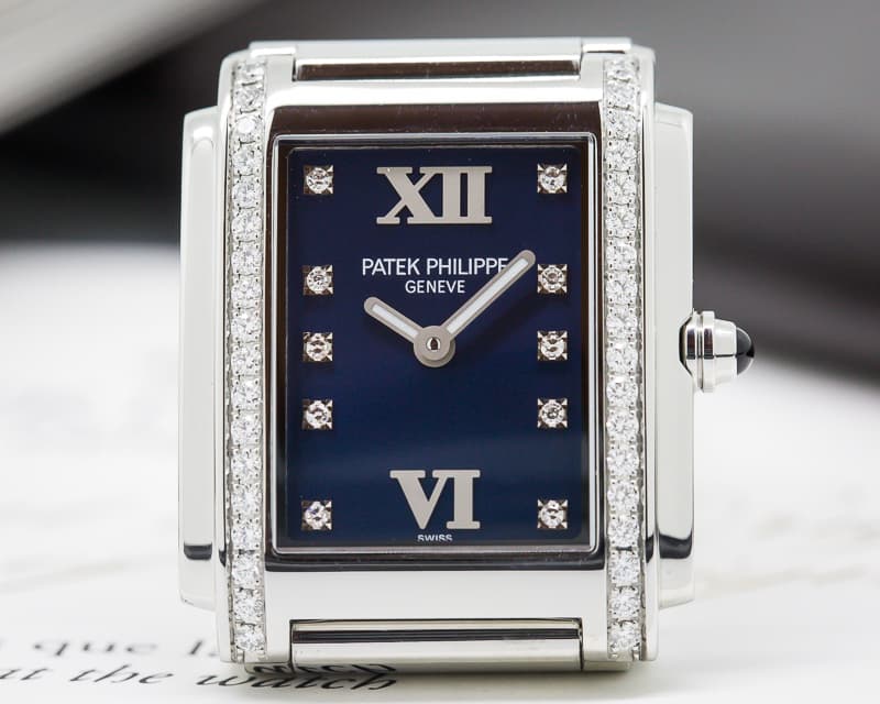 Patek Philippe Twenty 4 Blue Dial SS / SS 
