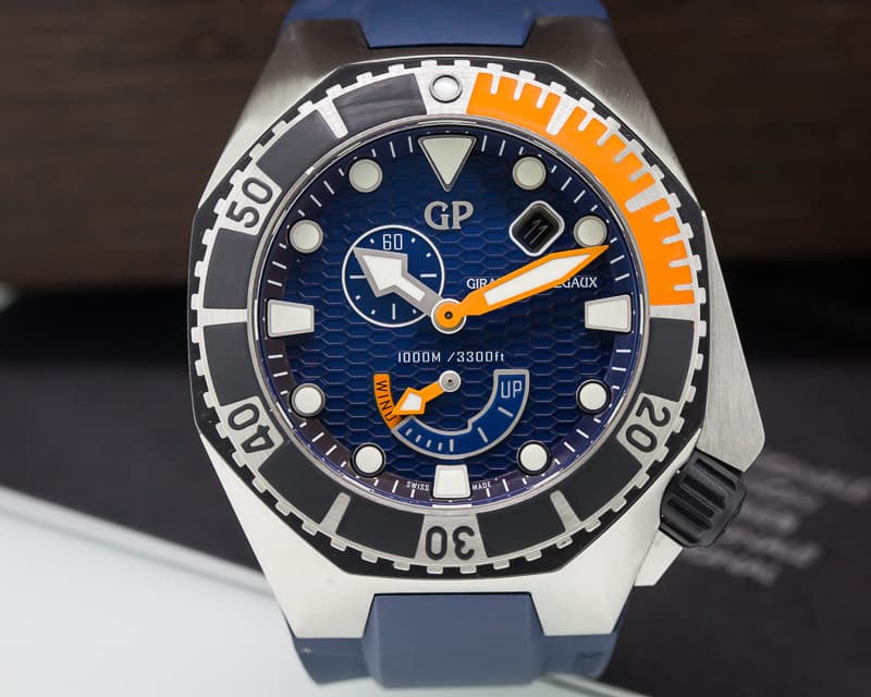 Girard Perregaux Sea Hawk SS / Rubber