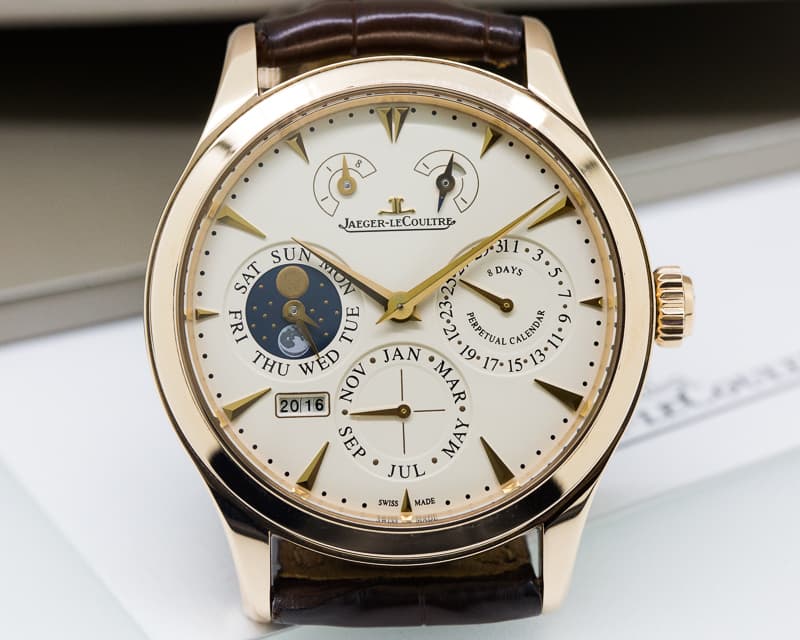 Jaeger-LeCoultre Master Perpetual 8 Day 18K Rose Gold