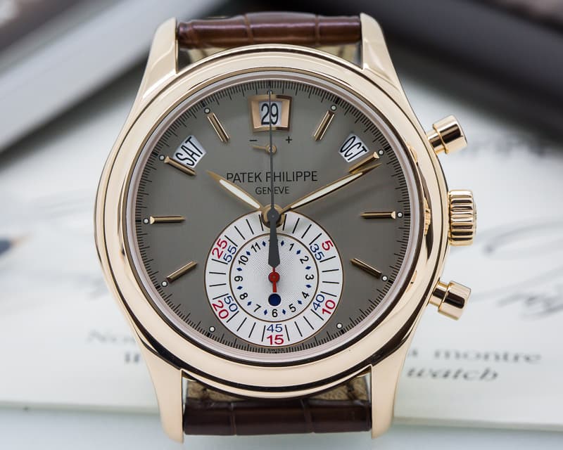Patek Philippe Annual Calendar Chronograph 18K Rose Gold

