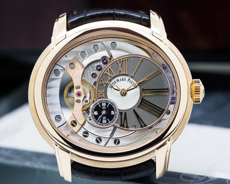 Audemars Piguet Millenary Automatic Skeleton 18K Rose Gold