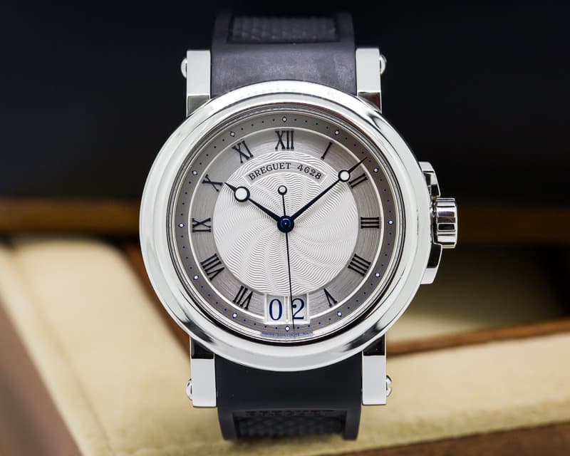 Breguet Marine Big Date SS / Rubber