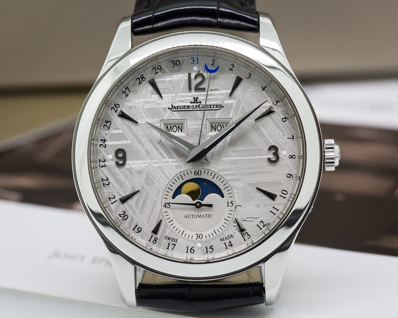 Jaeger LeCoultre Master Calendar Metorite Dial SS 