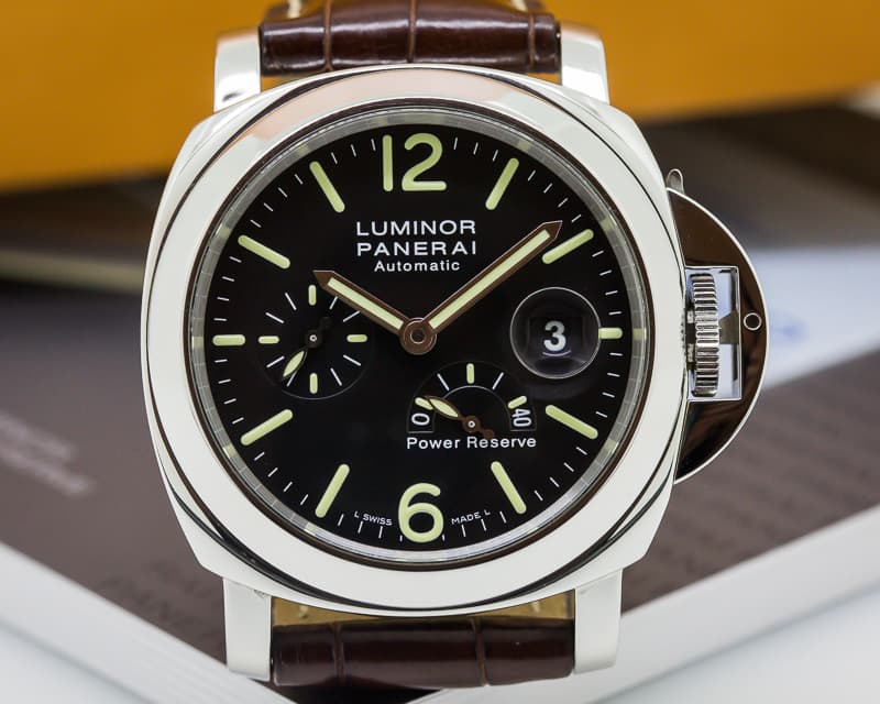 Panerai Luminor Power Reserve Black Dial 44MM SS