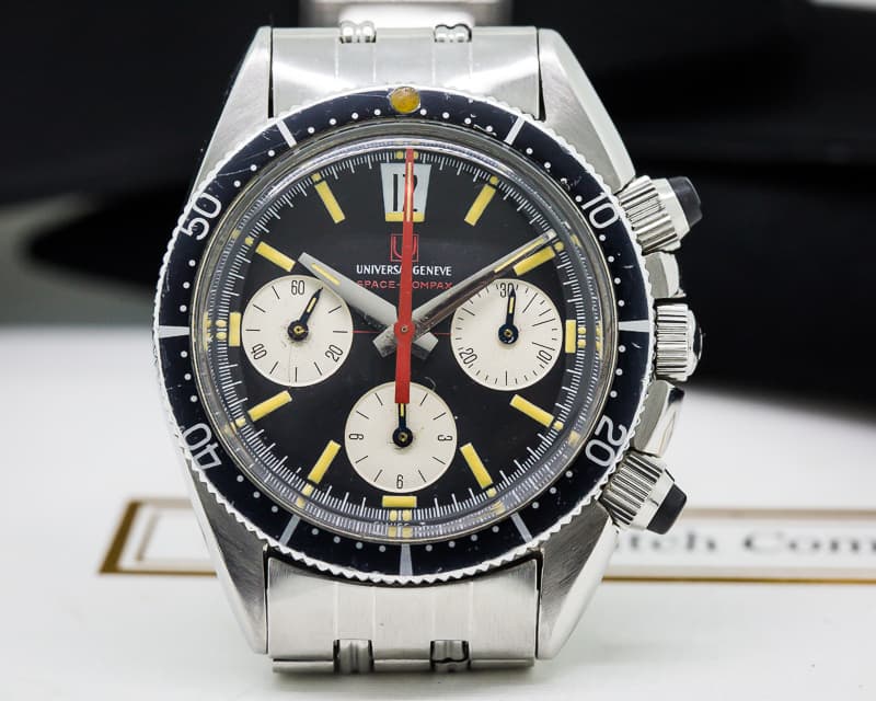 Universal Geneve Vintage Space Compax SS 