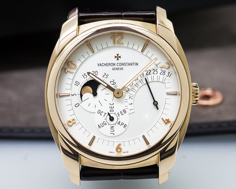 Vacheron Constantin Quai de Lile Retrograde Annual Calendar 18K Rose Gold