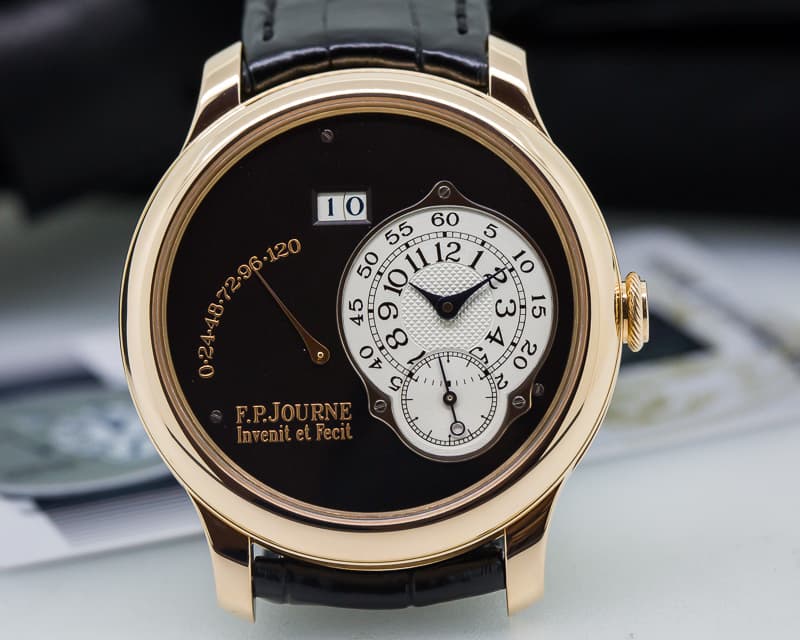 F. P. Journe Octa Reserve de Marche  BLACK DIAL BOUTIQUE ONLY Rose Gold