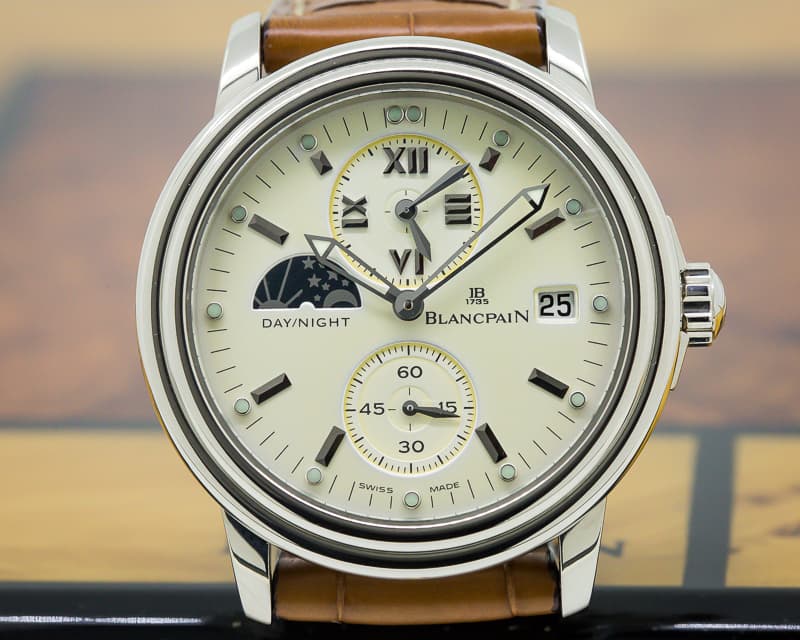 Blancpain Leman Dual Timezone WG LIMITED