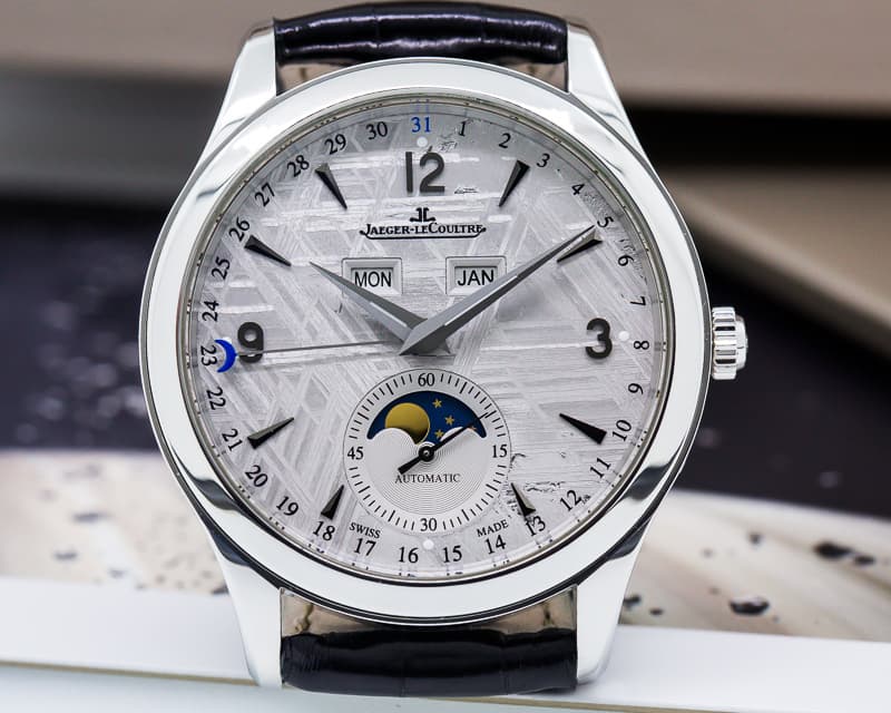 Jaeger LeCoultre Master Calendar Metorite Dial SS 