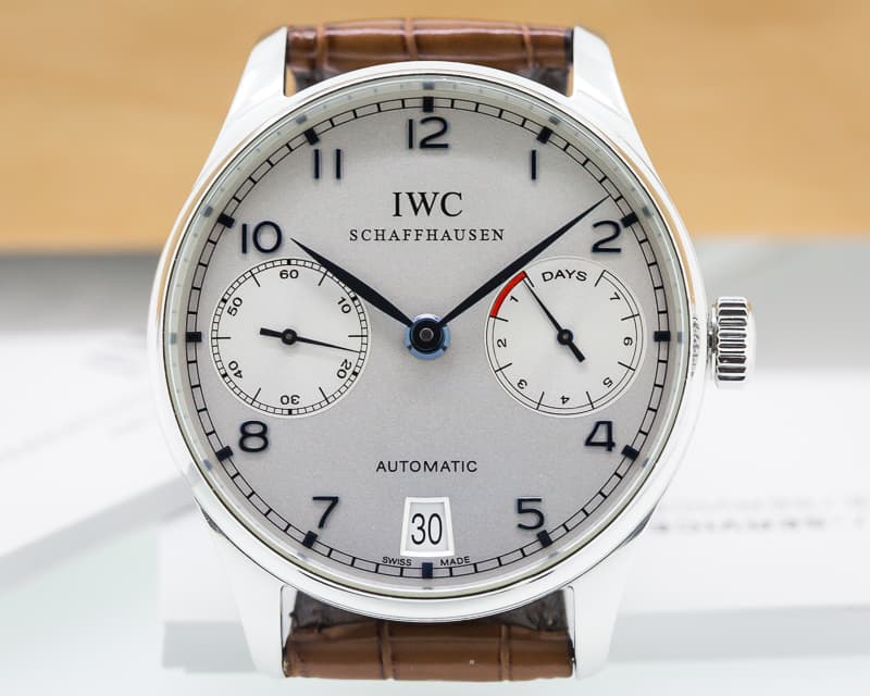 IWC Portuguese 7 Day Automatic SS 