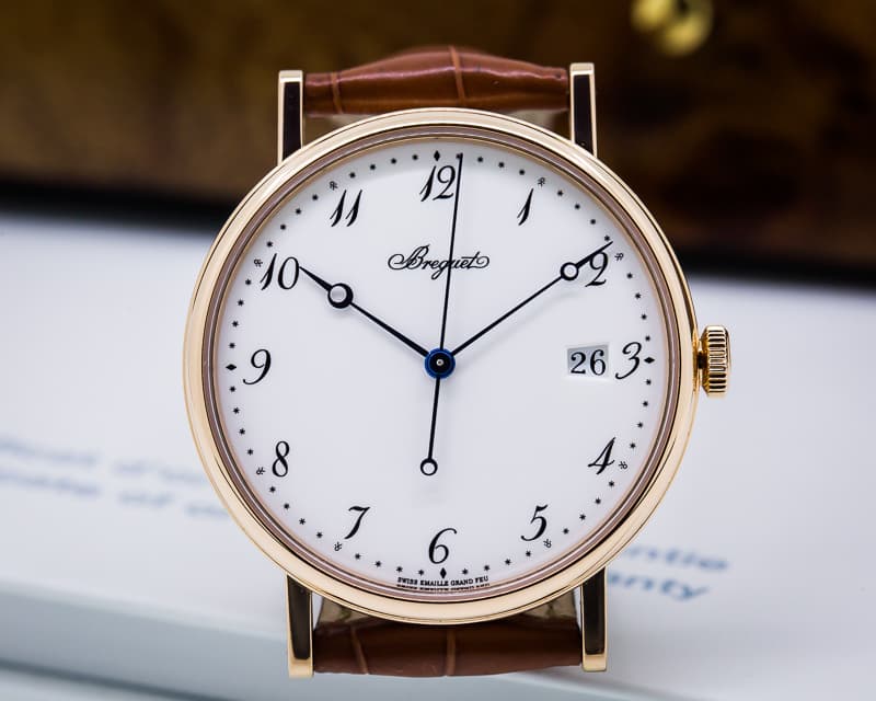 Breguet Classique Automatic Enamel Dial 18K Rose Gold